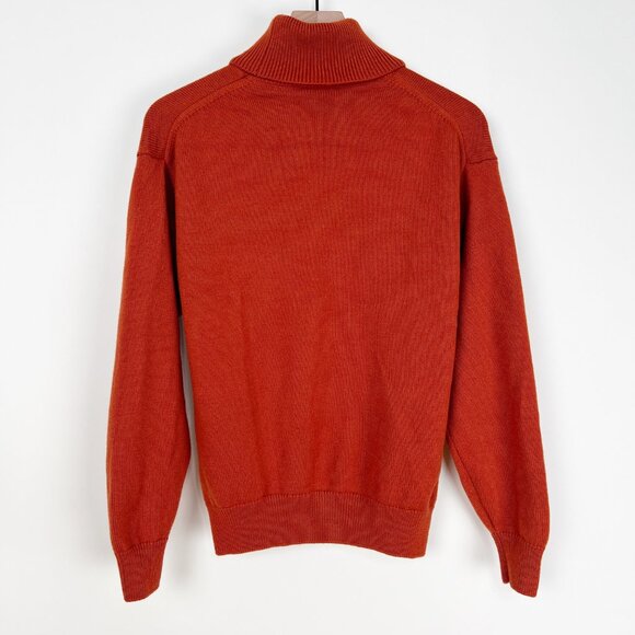 Aritzia 100% Merino Wool Wilfred Free Treasures Turtleneck Sweater Relaxed Fit - Picture 11 of 12